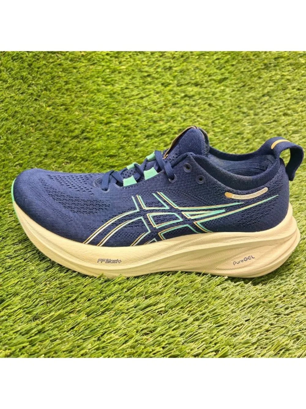 Asics Gel-Cumulus 26 Womens Size 8 Blue Athletic Running Walking Shoes Sneakers